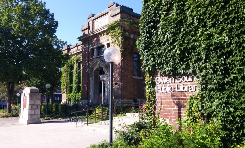 Owen Sound & North Grey Union Public Library in Owen Sound ~ Lori Twining