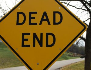 dead end sign