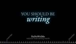 writing-NaNo